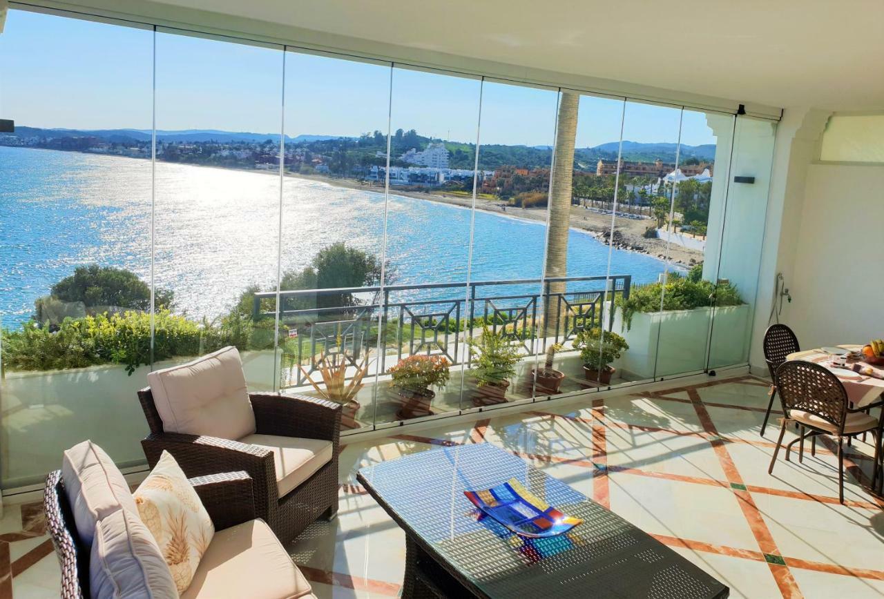 Luxury Apartment Frontal To The Sea In Estepona Doncella Beach Luaran gambar