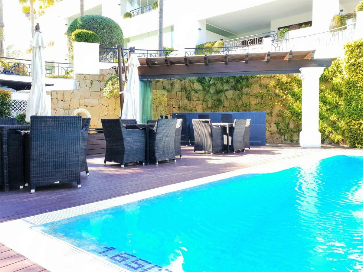 Luxury Apartment Frontal To The Sea In Estepona Doncella Beach Luaran gambar